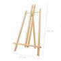 Factory 2021 high quality acrylic painting easel for painting or wedding welcome sign easel set