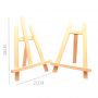2021 kids wooden wood tabletop table easel paint easel for kids art easel stand