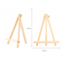 New product Wholesale Painting Artwork Display Wooden Easel Stand Tabletop Mini Easel