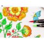 2021 New product 12/18/24/36 Solid watercolor paint for children's acrylic paint set for kids paint