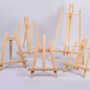 2021 Wholesale Custom 30CM 40CM 50CM Wood Display Stand Painting Easel Art Easel artist easel