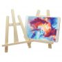 2021 kids wooden wood tabletop table easel paint easel for kids art easel stand