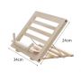 New product Children 6.25i nch mini canvas solid wood line display easel stand mini easel and Art Painting
