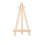 Custom Mini Desk Easel Foldable Wood Color Art Easel Decorative Display Stand Tripod Easel
