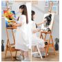 Adjustable Artwork Painting Drawing Wood Easel