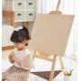 Sturdy Beechwood Adjustable Artwork Painting Drawing A-Frame Wood Easel for Student 