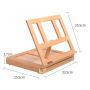 Student Adjustable Artwork Painting Drawing Wood Easel