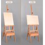 Student Sturdy Beechwood Adjustable Artwork Painting Drawing Wood Easel