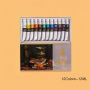 Wholesale 12ml Tube Packed Acrylic Paint Set,12/18/24 Colors Professional Pigment For Art