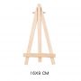 Custom Mini Desk Easel Foldable Wood Color Art Easel Decorative Display Stand Tripod Easel