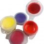 3ML 6 Paint Strips 12 colors with Lids Plastic Painting Cup Pots Storage Acrylic Painting Containers