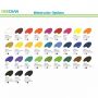 Factory OEM Student Quality Color Set for Canvas Painting 8 x 5 ml Watercolor Paint Supplies