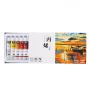 Factory Supply Aluminum Tube Acrylic Paints 12 Color 6 ML Acrylic Paint Set
