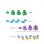 Customized 6 Color 20 ML Art Craft Handmade Kids DIY Finger Paint Set