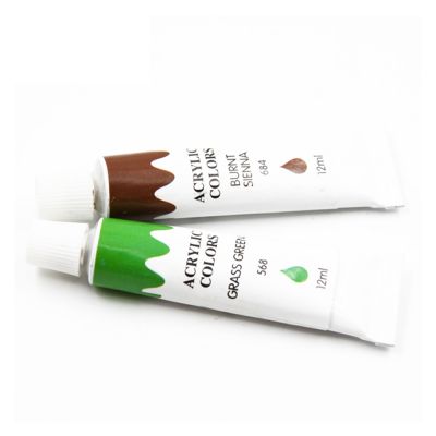 Low Cost Sales of 24 Color 12 ml Student-Grade Acrylic Paint