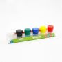 Customized 6 Color 20 ML Art Craft Handmade Kids DIY Finger Paint Set