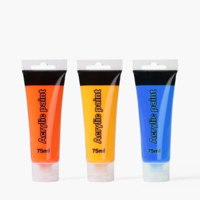 Stationery Company Supply Pipe Set Acrylic Paint Zhejiang 75 ML Acrylic Paint Set Non Toxic Professional Art Painting Loose