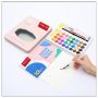 36 colors 480g solid watercolor paint set