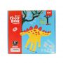Factory Supply Hand Paint 8 Color 60 ML Washable Finger Paint Set